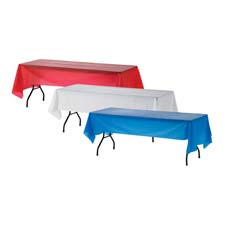 GENUINE JOE 10328CT GENUINE JOE  TABLE COVERS, PLASTIC, 54"X