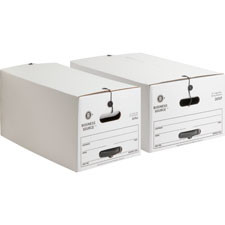 BUSINESS SOURCE 26746 BOX,STOR,STRNG&BTN,LTR,12PK
