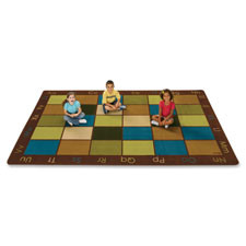 CARPETS FOR KIDS 18116 COLORFUL PLACES SEATING RUG 6X9