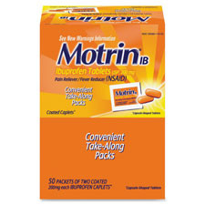 JOHNSON & JOHNSON 48152 JOHNSON & JOHNSON  MOTRIN IB TABLETS, PA