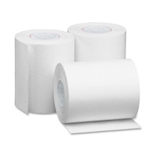 BUSINESS SOURCE 25345 PAPER,ROLL,3"X273',50PK,WE