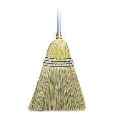 GENUINE JOE 12002CT GENUINE JOE  BROOM, CORN/FIBER, 9" TO 11
