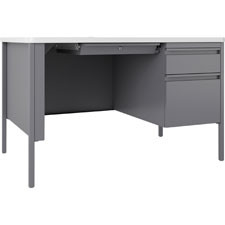 LORELL 66944 LORELL  DESK, RIGHT-PEDESTAL, MOBILE, 48
