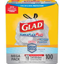 CLOROX COMPANY 70427PL CLOROX COMPANY  TRASH BAGS,TALL/KITCHEN,