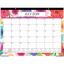BLUE SKY 100157 MAHALO ACADEMIC YEAR DESK PAD, 22 X 17, 