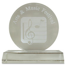 SHACHIHATA INC. U.S.A. A70 AWARD,ACRYLIC,INFINITY,4"