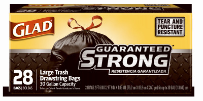 CLOROX COMPANY 78966 28CT 30GAL TRASH BAG