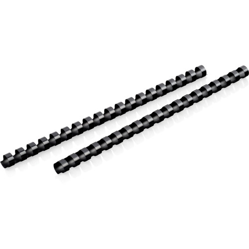 MEAD PRODUCTS 4000134 SPINES,BINDING,1/2",BLACK,125PACK