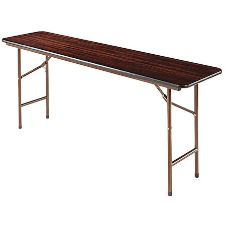 ALERA FT727218MY WOOD FOLDING TABLE, RECTANGULAR, 72W X 1