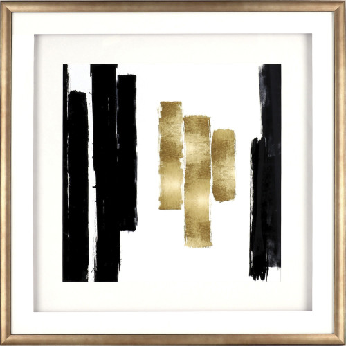 LORELL 04476 LORELL BLOCKS DESIGN FRAMED ABSTRACT ART