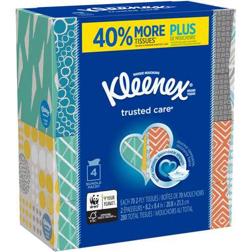 KIMBERLY CLARK 50184CT KLEENEX TRUSTED CARE TISSUES
