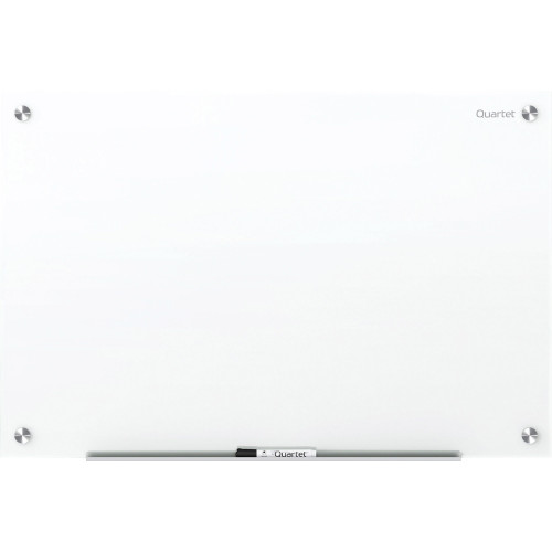 QUARTET G24836W BOARD,GLASS,4X3,FRAMELESS