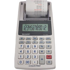 SHARP ELECTRONICS EL1611V SHARP EL1611V 12 DIGIT HANDHELD BASIC CA