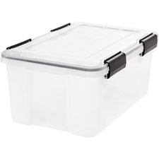 IRIS 110380 IRIS  STORAGE TOTE, 19 QUART, 17-1/2"X11