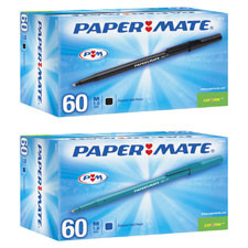 PAPERMATE 4621501C PAPER MATE  BALLPOINT STICK PEN, MEDIUM 