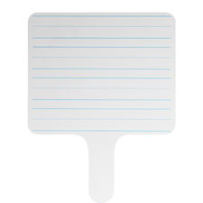 FLIPSIDE 18024 RECT LINED DRY ERASE ANSWER PADDLE