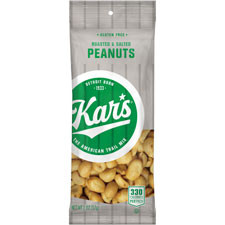 KAR'S NUTS SN08237 KARS NUTS  PEANUTS, SALTED, ROASTED, 2.5