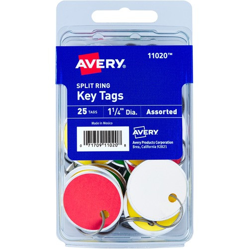 AVERY 11020 TAG,KEY,MTLRIM,ASTD