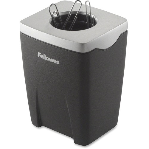 FELLOWES 8032801 PAPER CLIP CUP,PLASTIC,2-1/2X2-1/4X3-1/4