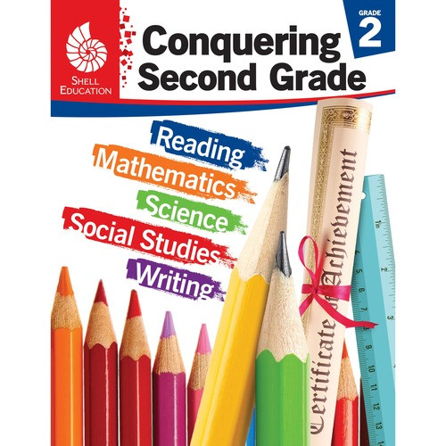 SHELL EDUCATION 100710 CONQUERING SECOND GRADE 4-BOOK SET