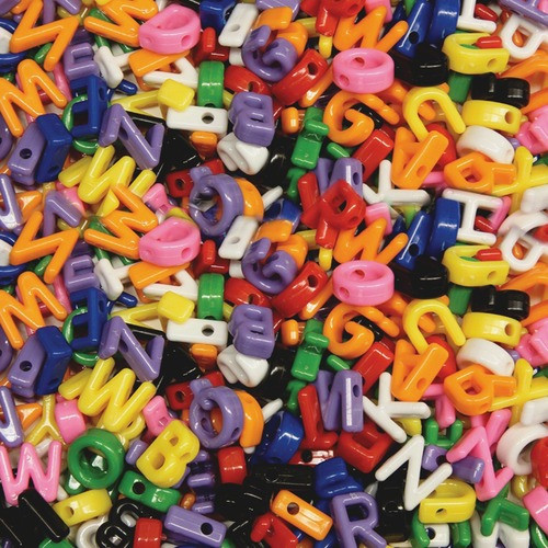PACON CORPORATION 3253 PACON  ALPHABET BEADS, CAPITAL LETTERS, 