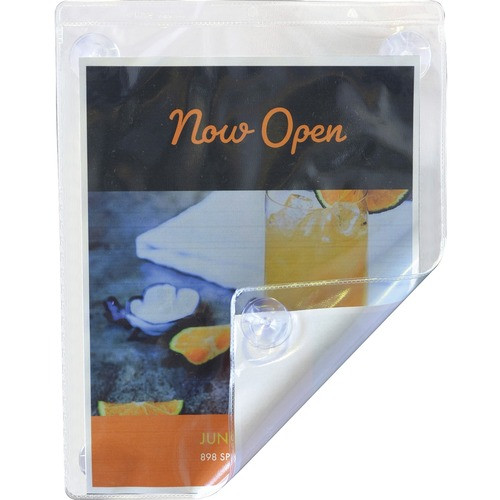 C-LINE PRODUCTS 71012 DISPLAY PKT W/SUCTION