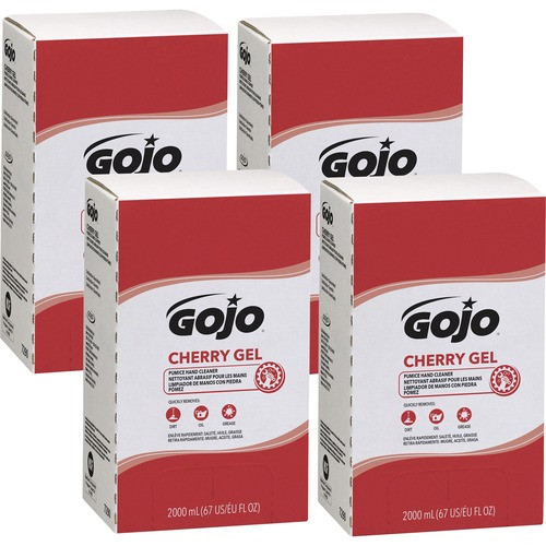GOJO INDUSTRIES, INC. 729004 GOJO  HAND CLEANER,GEL,W/PUMICE,F/GOJO P