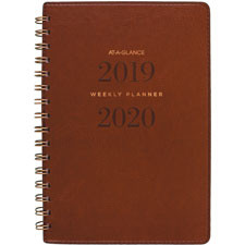 AT-A-GLANCE YP200A20 PLANR,ACAD,WK/MNTH,NVY,5.5X8.5