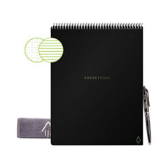 ROCKETBOOK FLPLRCA FLIP SMART NOTEPAD, LINED/DOT GRID RULE,