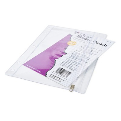 CHARLES LEONARD, INC 76380 CLEAR VINYL PENCIL POUCH