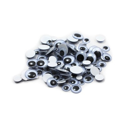 CHARLES LEONARD, INC 64530 EYES,WIGGLE,ADH,AST SZ,BLK