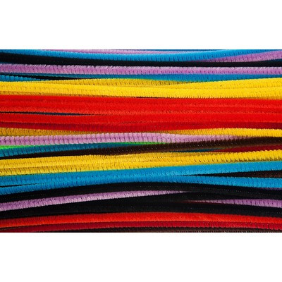 CHARLES LEONARD, INC 65200 PIPE CLEANER,4MMX6",AST