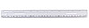 CHARLES LEONARD, INC 77112 RULER,12",PLAS,CLR