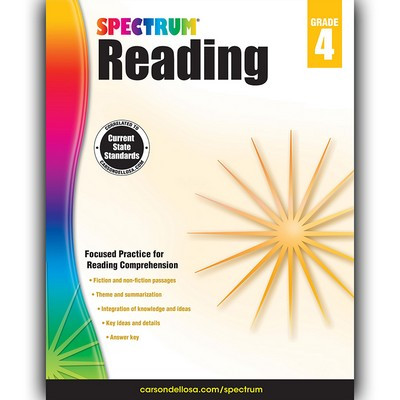 CARSON-DELLOSA PUBLISHING CD-704582 SPECTRUM READING GR 4