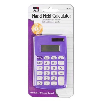 CHARLES LEONARD, INC 39100 PRIMARY CALCULATOR 8 DIGIT DISPLAY