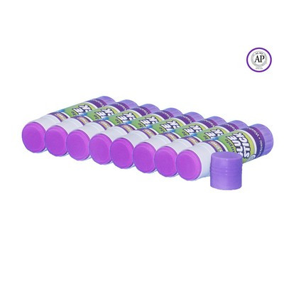 CHENILLE KRAFT COMPANY CK-338630 GLUE STICKS 30 PURPLE .70 OZ