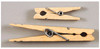 CHENILLE KRAFT COMPANY CK-368301 LARGE SPRING CLOTHESPINS NATURAL