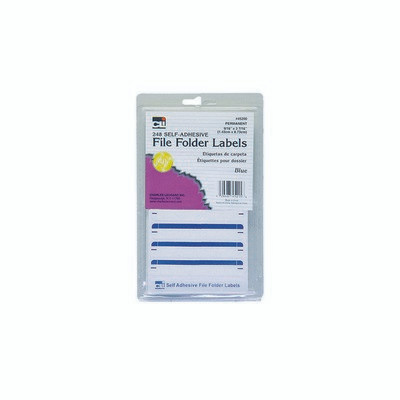 CHARLES LEONARD, INC 45215 LABEL,FILE FOLDER,BLU