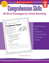 SCHOLASTIC INC. SC-546053 COMPREHENSION SKILLS GR 2 40 SHORTPASSAG