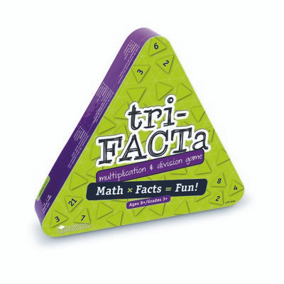 LEARNING RESOURCES 3039 TRI FACTA  MULTIPLICATION ANDDIVISION GA