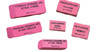 CHARLES LEONARD, INC 71544 ERASER,CAP,WEDGE,COL,AST