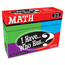 TEACHER CREATED RESOURCES 7818 I HAVE WHO HAS MATH GAMES GR 2-3