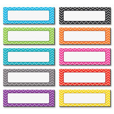 TEACHER CREATED RESOURCES 77204 CHEVRON LABELS MAGNETIC ACCENTS