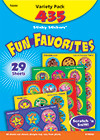 TREND ENTERPRISES, INC. T-6491 STINKY STICKERS FUN FAVORITES 435PKJUMBO