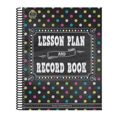 TEACHER CREATED RESOURCES 3716 CHALKBOARD BRIGHTS LESSON PLAN ANDRECORD