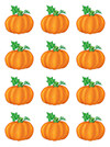 TEACHER CREATED RESOURCES 5129 PUMPKINS MINI ACCENTS