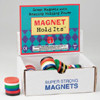 DOWLING MAGNETS DO-711D BUTTON MAGNET DISPLAY 40 PCS