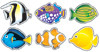 TREND ENTERPRISES, INC. T-10822 CLASSIC ACCENTS MINI FISH VARIETYPK