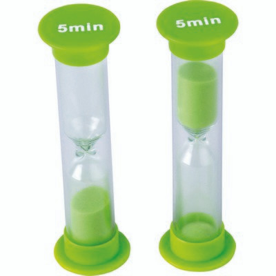 TEACHER CREATED RESOURCES 20662 SMALL SAND TIMER 5 MINUTE