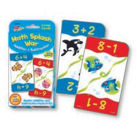 TREND ENTERPRISES, INC. T-24022 MATH SPLASH WAR ADDITION &SUBTRACTION CH